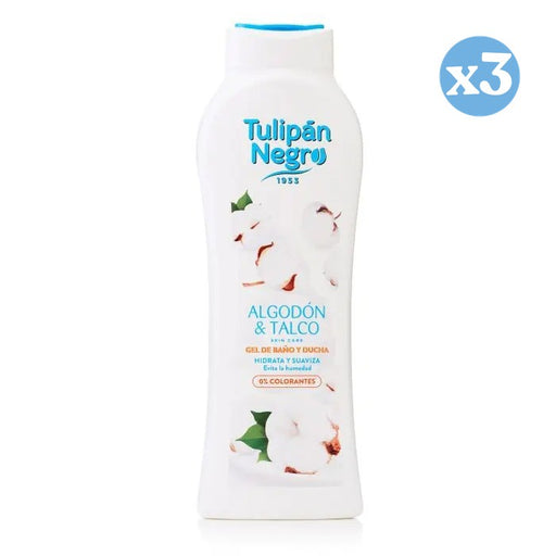 Lot de 3 - Gel coton et talc - Tulipan Negro - 1