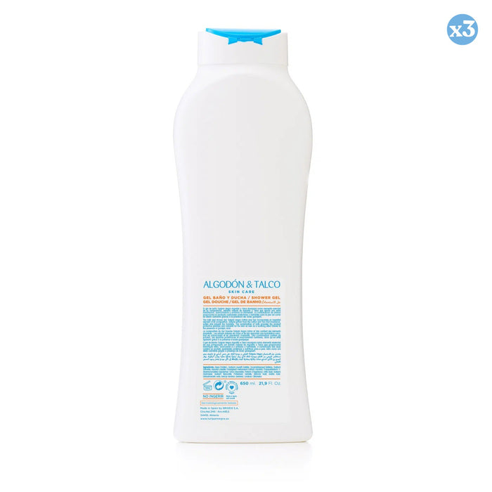 Lot de 3 - Gel coton et talc - Tulipan Negro - 3