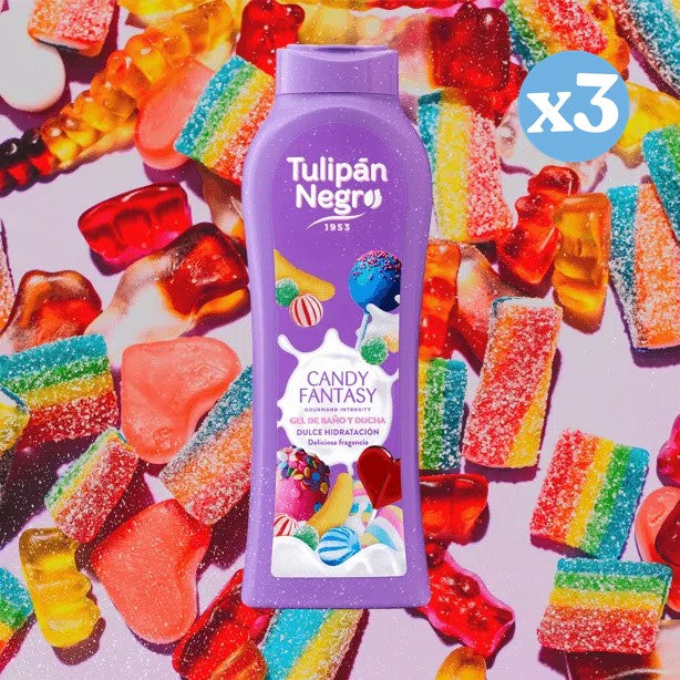 Pack 3x - Gel sucré fantasy gourmand intensité - Tulipan Negro - 3
