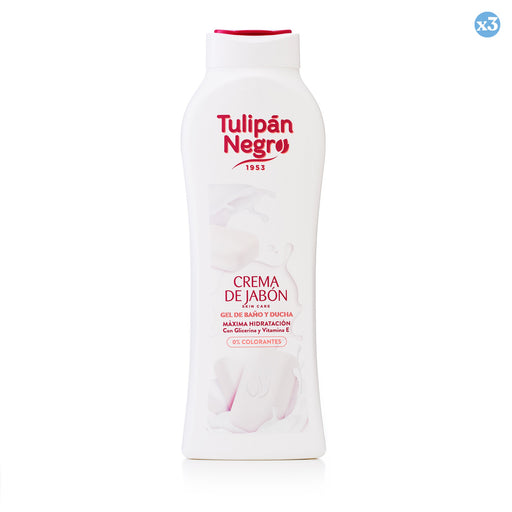 Lot de 3 - Crème de douche crème de savon - Tulipan Negro - 1