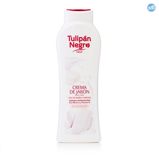 Pack 6x - Gel douche crème savon - Tulipan Negro - 1
