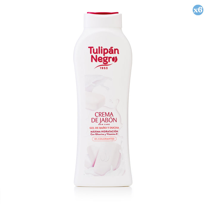 Pack 6x - Gel douche crème savon - Tulipan Negro - 1