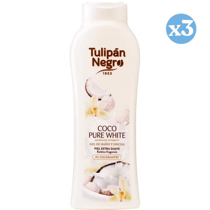 Lot de 3 - Gel coco pure white - Tulipan Negro - 2