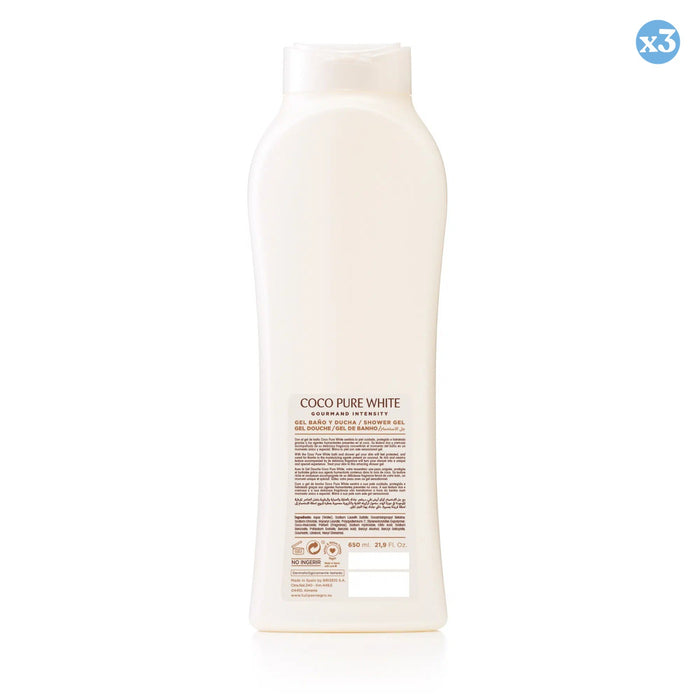 Lot de 3 - Gel coco pure white - Tulipan Negro - 4