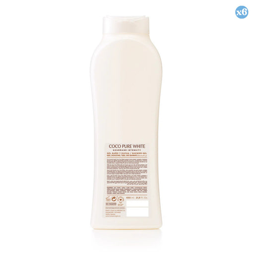Pack 6x - Gel coco pur blanc - Tulipan Negro - 1