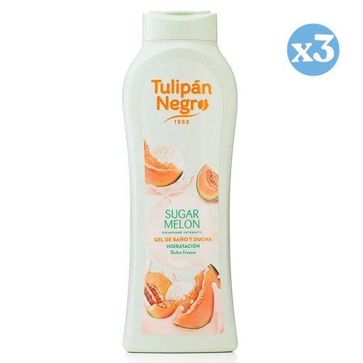 Pack 3x - Gel douche melon sucré - Tulipan Negro - 1