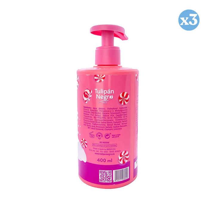 Pack 3x - Lotion pour le corps fraise et crème Kiss - Tulipan Negro - 4