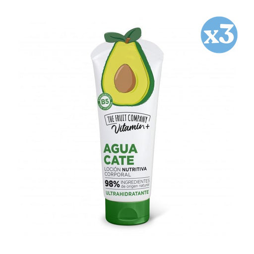 Pack 3x - Lotion Corporelle Ultra-Hydratante à l'Avocat - The Fruit Company - 1