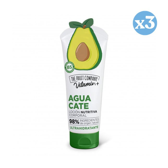 Pack 3x - Lotion Corporelle Ultra-Hydratante à l'Avocat - The Fruit Company - 1