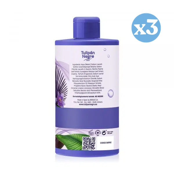 Pack 3x - Shampooing micellaire purifiant - Tulipan Negro - 3