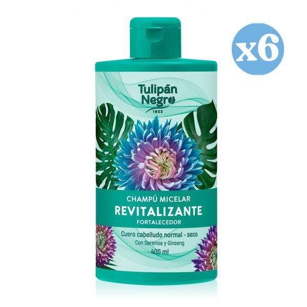 Lot de 6 - Shampoing micellaire revitalisant - Tulipan Negro - 1