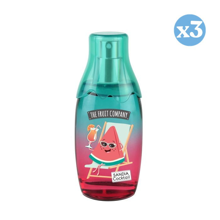 Pack 3x - Eau de Toilette Pastèque - The Fruit Company - 1