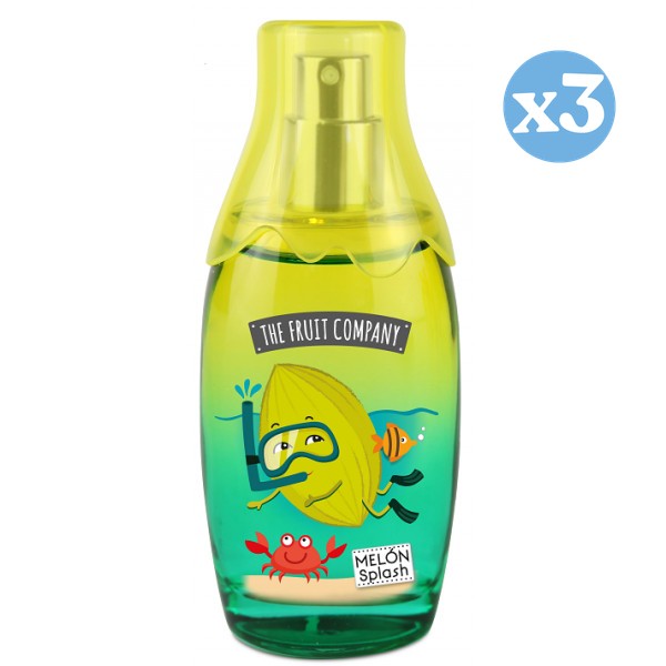 Pack 3x - Eau de Toilette Melon - The Fruit Company - 1