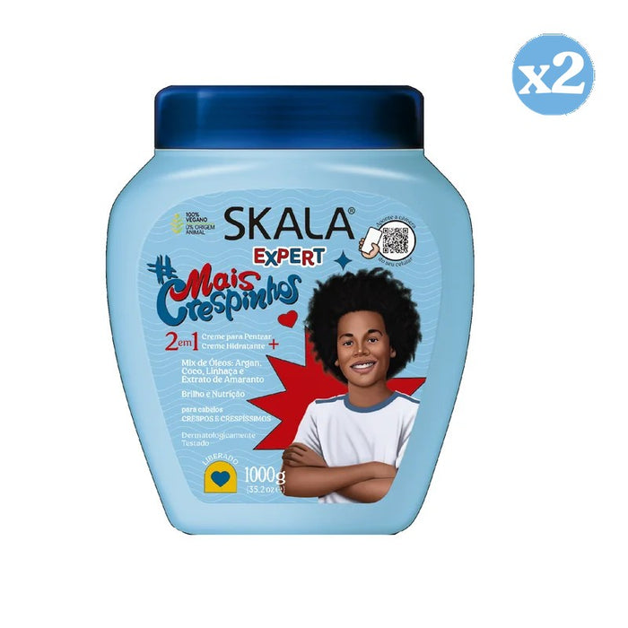 Pack 2x - Masque Mais Crespinhos - 1000ml - Skala - Skala - 1