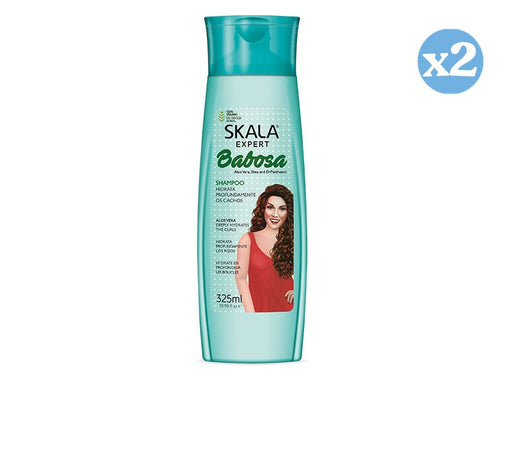Pack 2x - Shampoing à la bave d'escargot 325 ml hydronutritif - Skala - 1