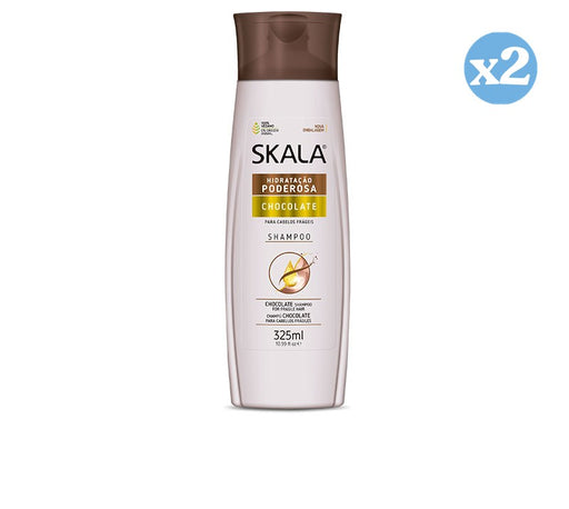 Lot de 2 - Shampoing Chocolat 325 ml - Skala - 1