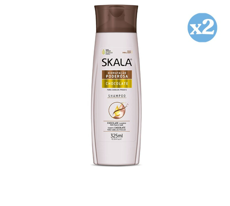 Lot de 2 - Shampoing Chocolat 325 ml - Skala - 1