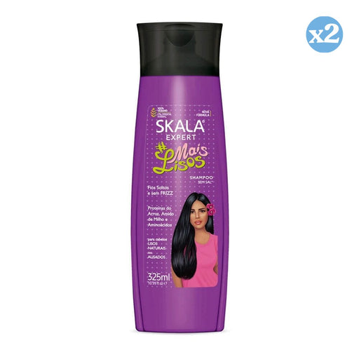 Pack 2x - Shampooing Extra Lisse 325Ml - Skala - 1