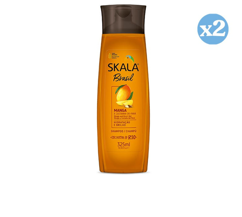 Pack 2x - Shampoing Manga et Noix du Brésil 325 ml - Skala - 1