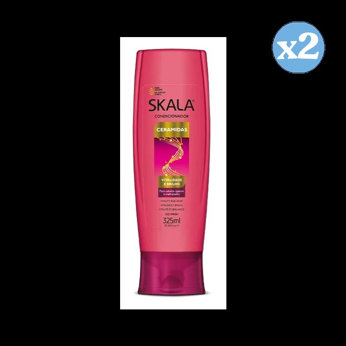 Pack 2x - Après-shampoing Céramides 325 ml - Skala - 1