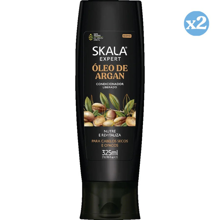 Pack 2x - Après-shampoing à l'huile d'argan 325 ml - Skala - 1