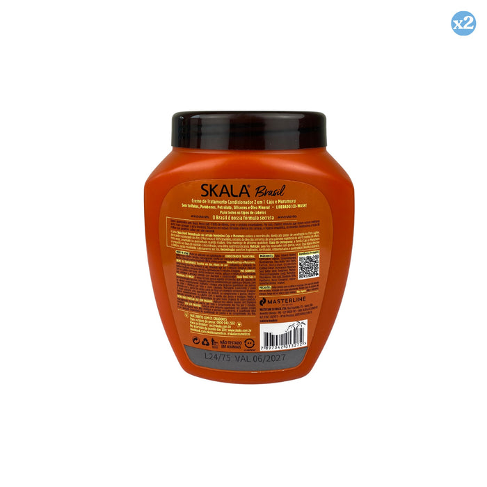 Pack 2x - Crème Revitalisante au Caju et au Murumuru 1000 ml - Skala - 3