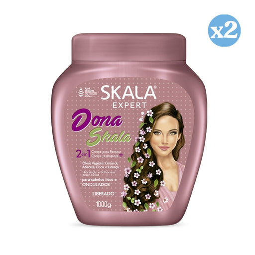 Pack 2x - Crème revitalisante Dona Skala 1000 ml - Skala - 1