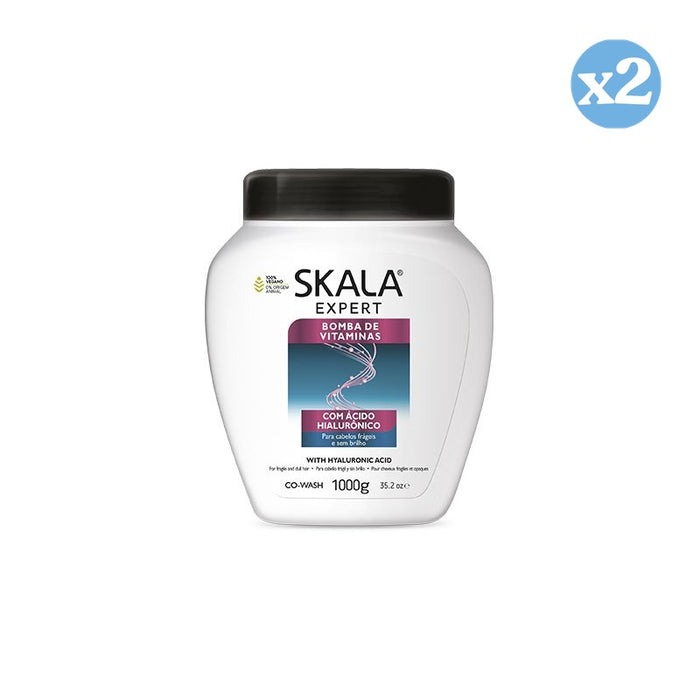 Pack 2x - Crème Revitalisante Bombe Vitamines 1000Ml - Skala - 2