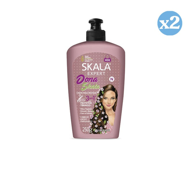 Pack 2x - Crème coiffante Dona Skala 250g - Skala - 1