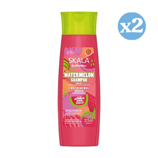 Pack 2x - Shampooing Fruitastic Pastèque Renouvellement de Boucles - 325 ml - Skala - Skala - 1