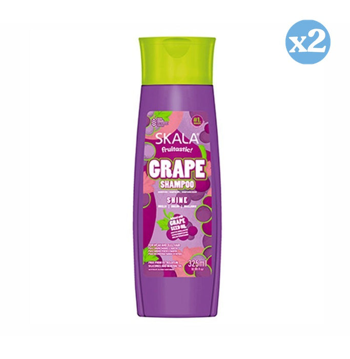 Pack 2x - SHAMPOING RAISIN FRUITÉ 325ML SKALA - Skala - 1