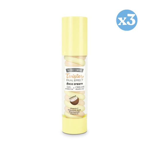 Pack 3x - Crème visage Twister Dual Effect 50 gr - The Fruit Company - 1