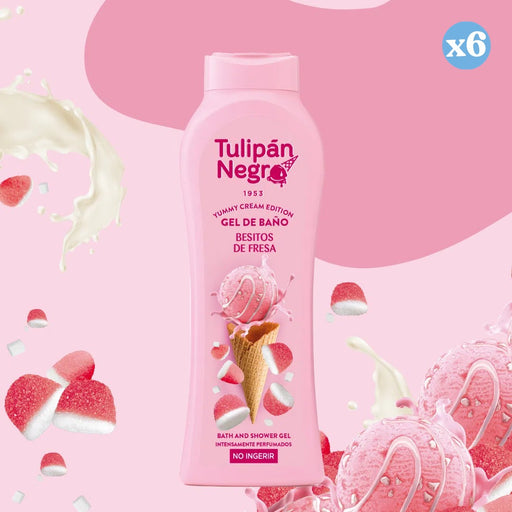 Pack 6x - Gel Bisous de Fraise 650 ml - Tulipan Negro - 2