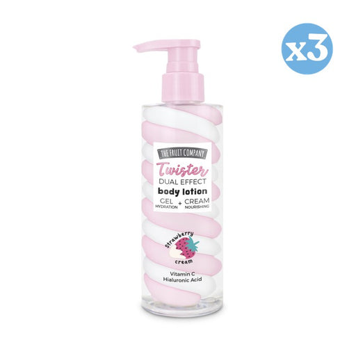Pack 3x - Lotion pour le corps Twister à double effet 200 gr - The Fruit Company - 1