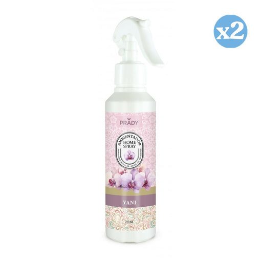Pack 2x - VAPORISATEUR D'AMBIANCE HOME SPRAY YANI 220 ML - Prady - 1