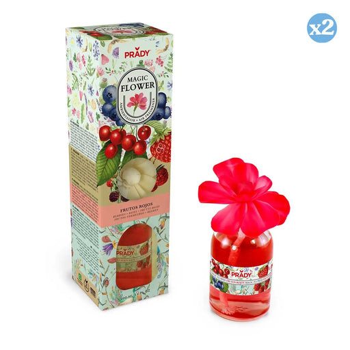 Pack 2x - DÉSODORIANT FLEUR FRUITS ROUGES 90ML PRADY - Prady - 2