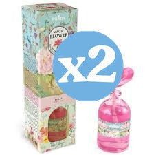 Pack 2x - MAGIC FLOWER AMBIANCEUR ROSES 100ML PRADY - Prady - 1
