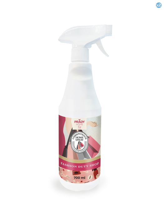 Pack 2x - PARFUM D'AMBIANCE HOME SPRAY FASHION DUTY SHOP 700 ML - Prady - 1