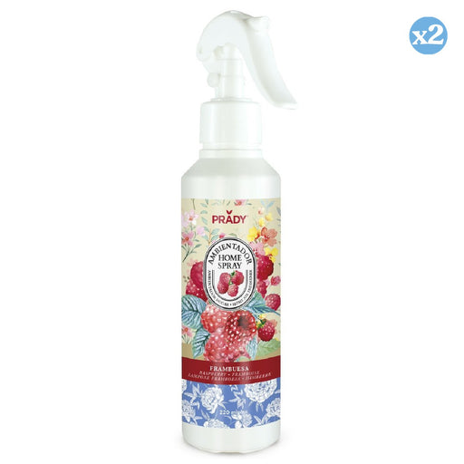 Lot de 2 - SPRAY D'AMBIANCE FRAMBOISE 220ML - Prady - 1
