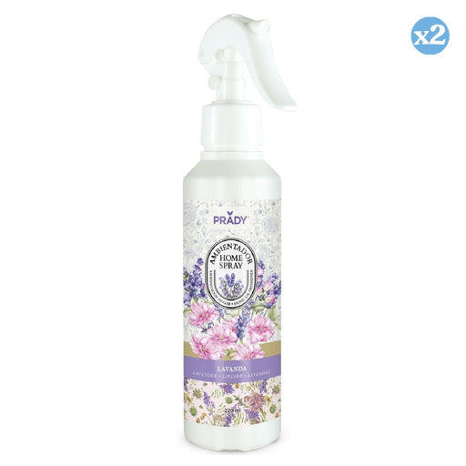 Pack 2x - SPRAY D'AMBIANCE LAVANDE 220ML - Prady - 1