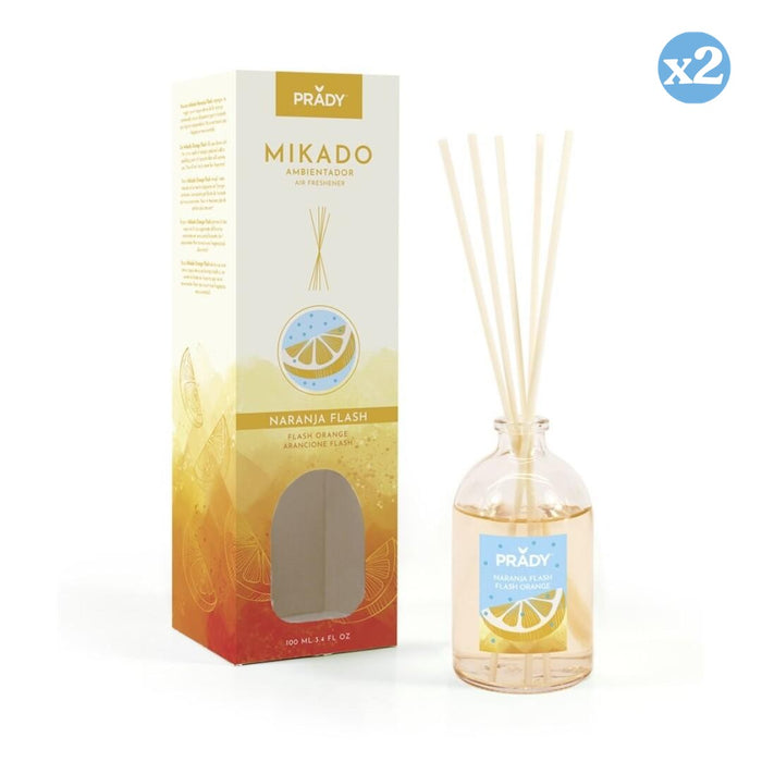 Pack 2x - MIKADO ORANGE FLASH 100ML - Prady - 1