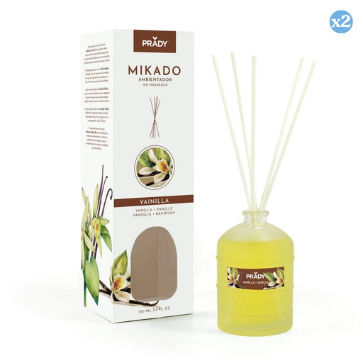 Pack de 2 - MIKADO VANILLE 100 ML - Prady - 1