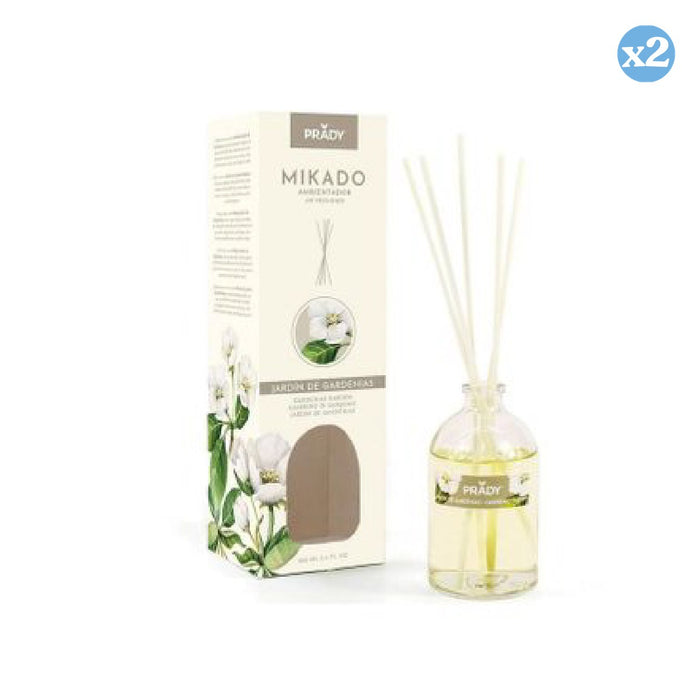 Pack 2x - MIKADO JARDIN DE GARDENIAS 100 ML - Prady - 1
