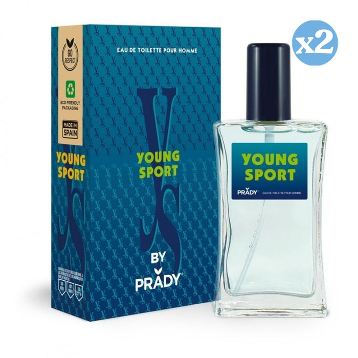 Pack 2x - PARFUM YOUNG SPORT HOMME - Prady - 1