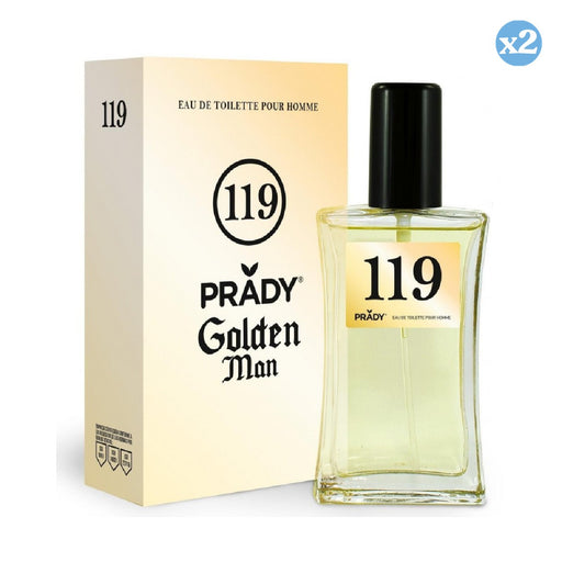 Pack 2x - PARFUM HOMME GOLDEN - Prady - 1