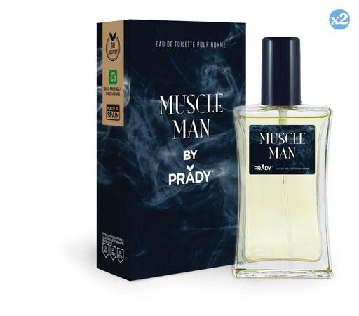 Pack 2x - EAU DE COLOGNE MUSCLE MAN - Prady - 1
