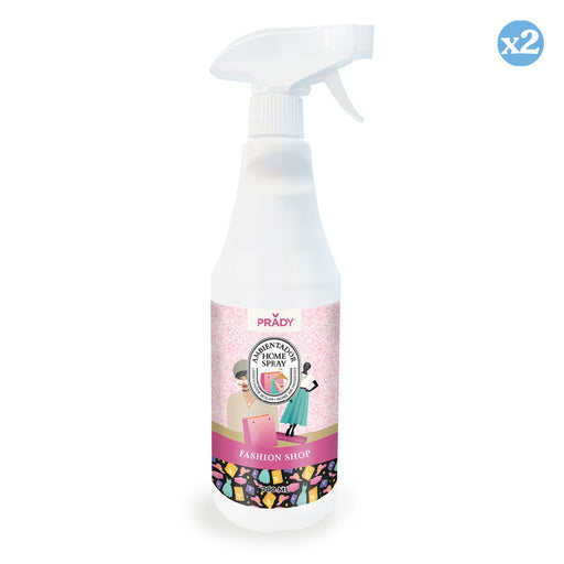 Pack 2x - DÉSODORISANT HOME SPRAY FASHION SHOP 700 ML - Prady - 1