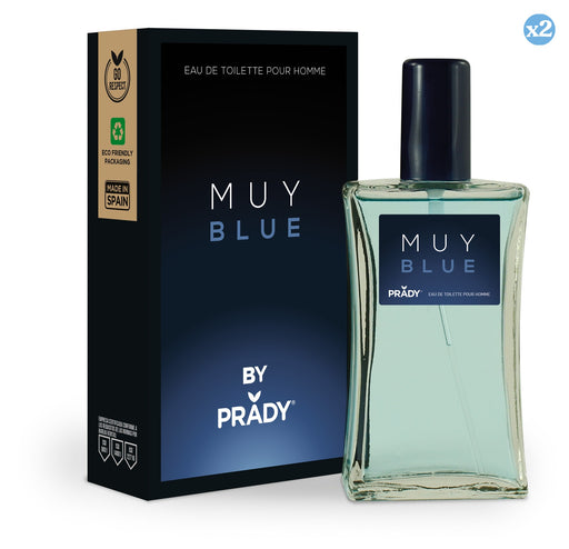 Pack 2x - PARFUM TRÈS BLEU HOMME - Prady - 1