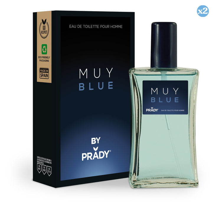 Pack 2x - PARFUM TRÈS BLEU HOMME - Prady - 1