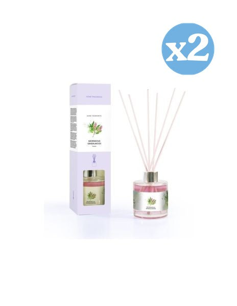 Pack 2x - MIKADO AMBIANTISSEUR PREMIUM GEORGEOUS SANDALWOOD 130ML - Prady - 1